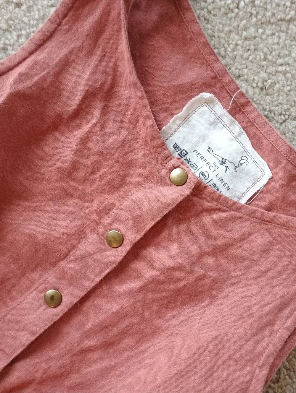 notPERFECTLINEN Romper - Picture 2 of 2